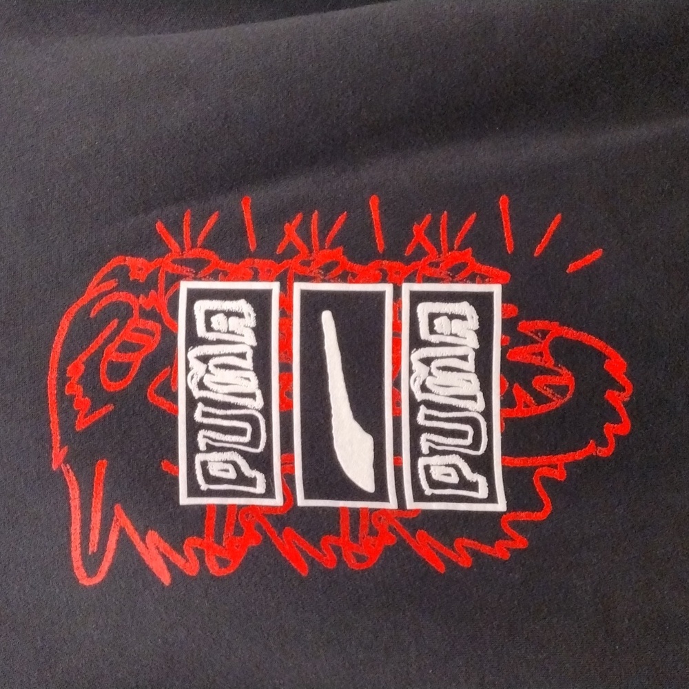 Puma pullover hoodie medium - Picture 2 of 8